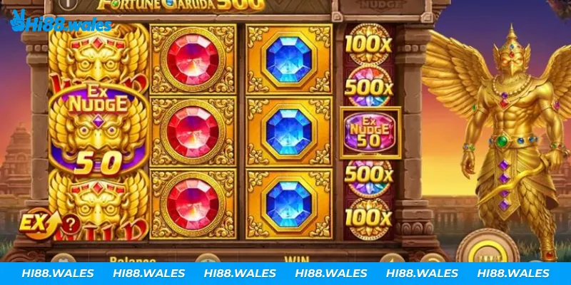 Fortune Garuda 1000 - Slot Thần Điểu Với Thưởng 50.000x Extra Bet cho phép chọn mức cược 1.5x hoặc 8x