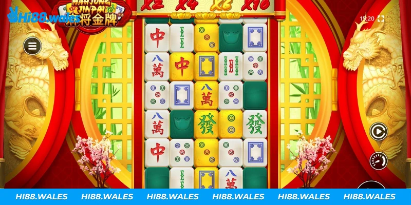 Hiệu ứng quân vàng chuyển Wild giữa chuỗi quay