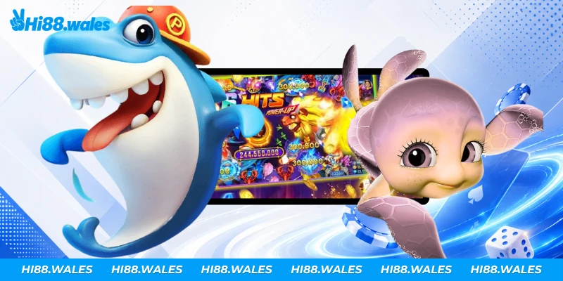 Jackpot Fishing - Săn Boss Biển Sâu Và Jackpot 888x Họng pháo khai hỏa khi boss xuất hiện giữa đại dương