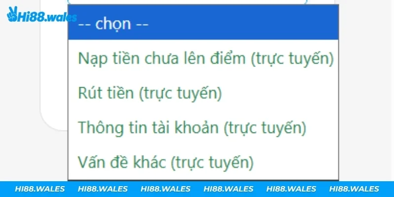 Không cung cấp mật khẩu và mã SMS khi liên hệ Hi88