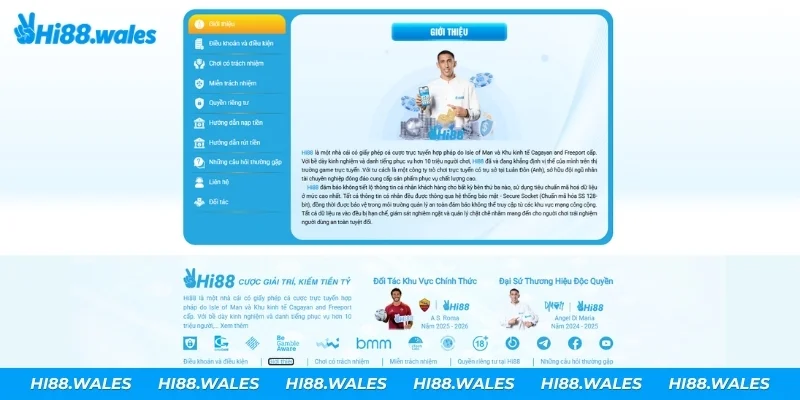 Thông tin về nhà cái uy tín Hi88